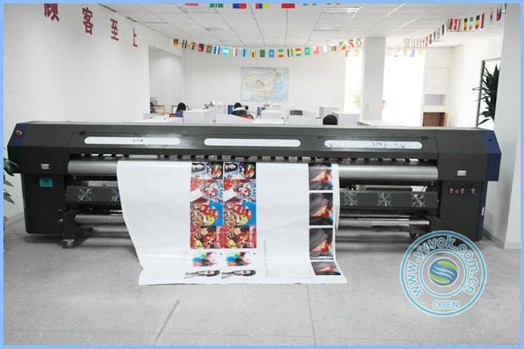 Digital flex banner photo printing machine chinese water transfer film continuous industrial large format inkjet printer price