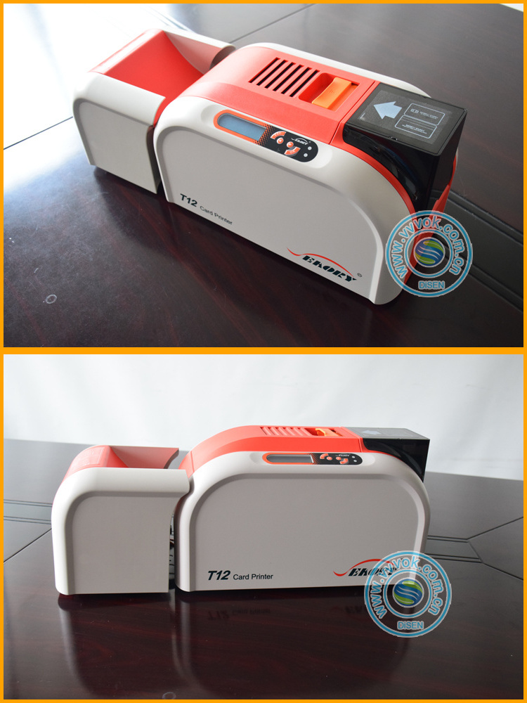 China cheap pvc magnetic credit driver license business card printing machine smart pvc plastic id card printer price