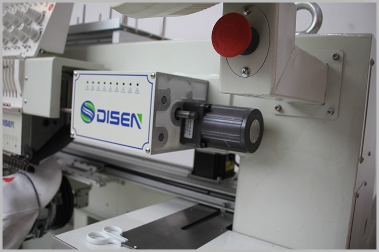 Industrial multifunction six heads embroidery machine for sale