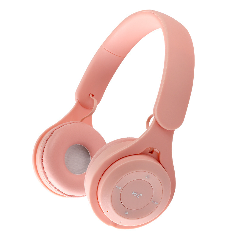 Hot Selling Christmas Gift Macaron Series Good Sounds Kids Headphones audifonos Bluetooth Earphones Headphones Headsets with Mic