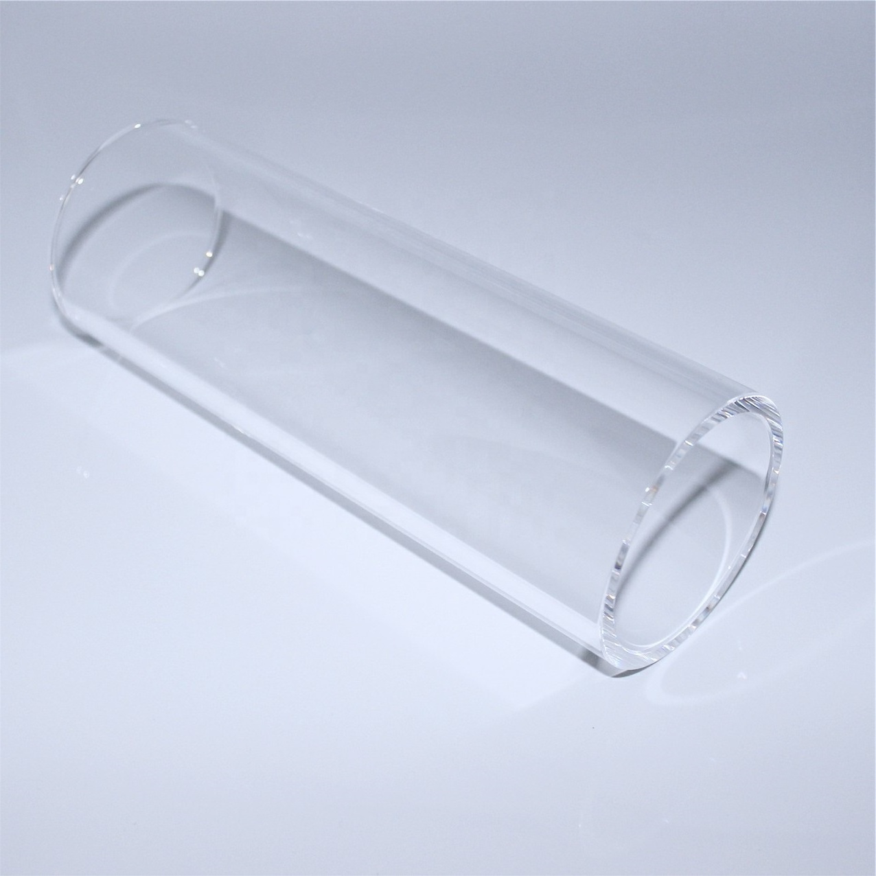 Factory Supply Optical Quartz Sapphire Tubes High Temperature Resistant UV Glass Test Pipe for Powder Sintering with low price