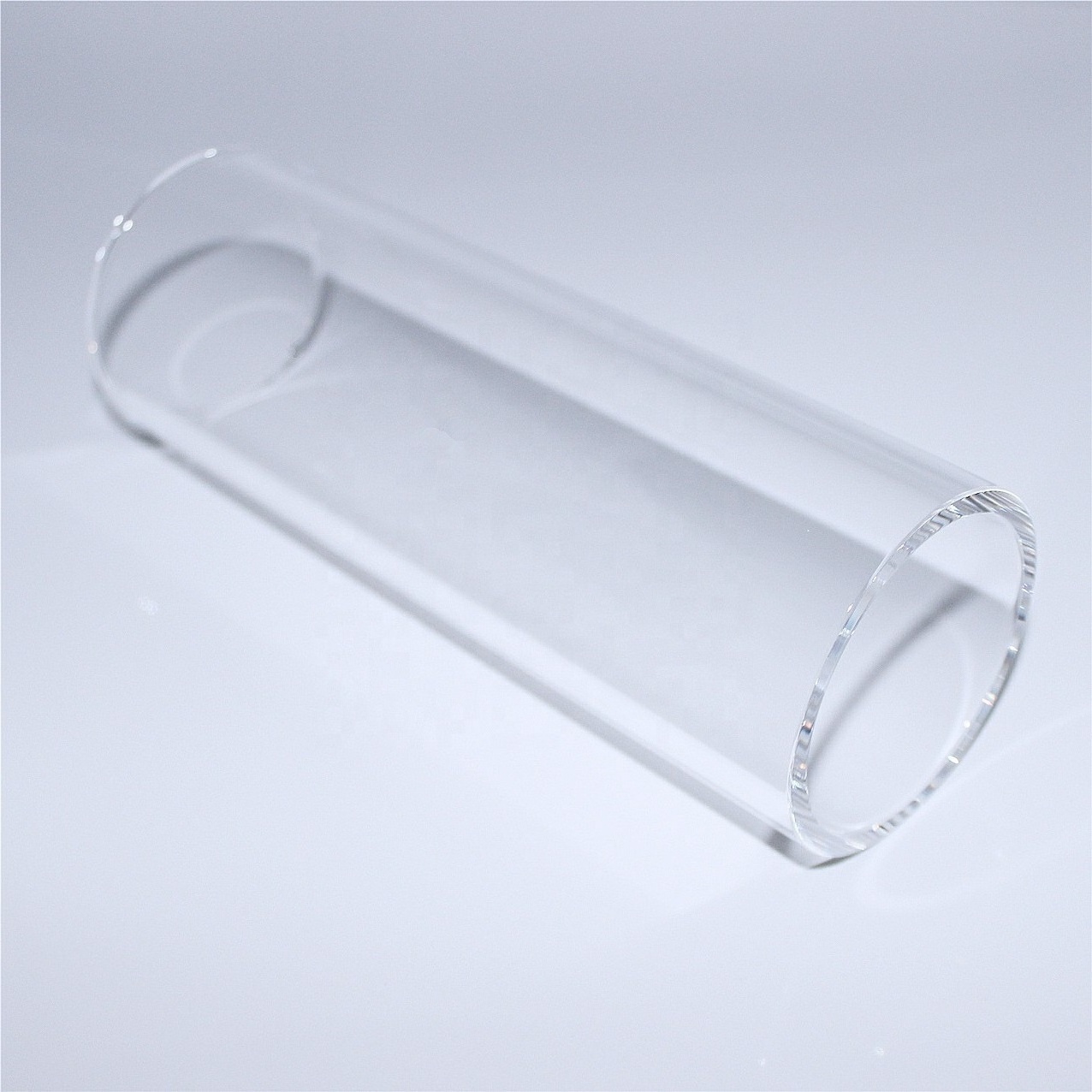 Factory Supply Optical Quartz Sapphire Tubes High Temperature Resistant UV Glass Test Pipe for Powder Sintering with low price