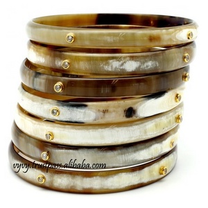 Buffalo Horn Bangle Bracelet Jewelry VS22