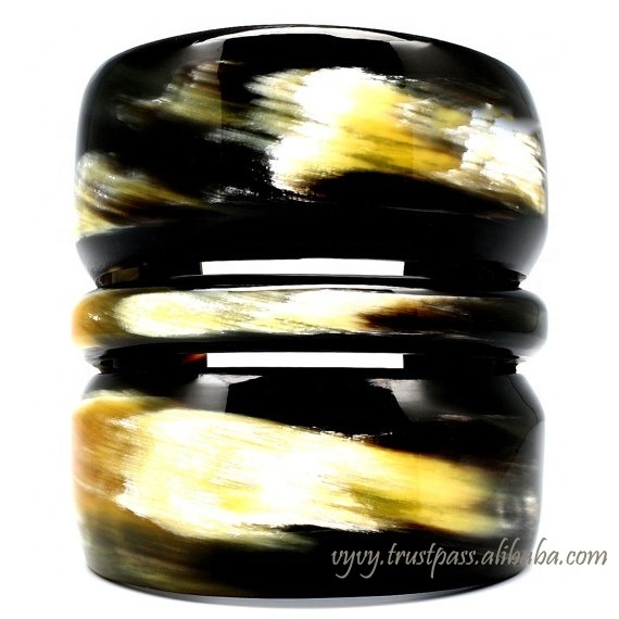 Buffalo Horn Bangle Bracelet Jewelry VC61