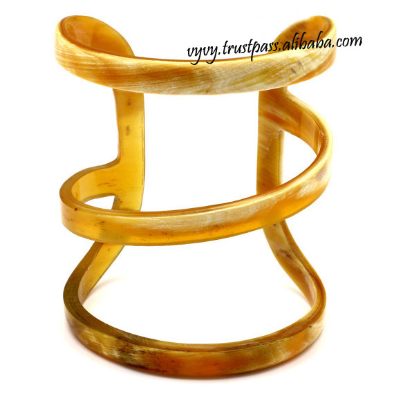 Buffalo Horn Bangle Bracelet Jewelry VC60