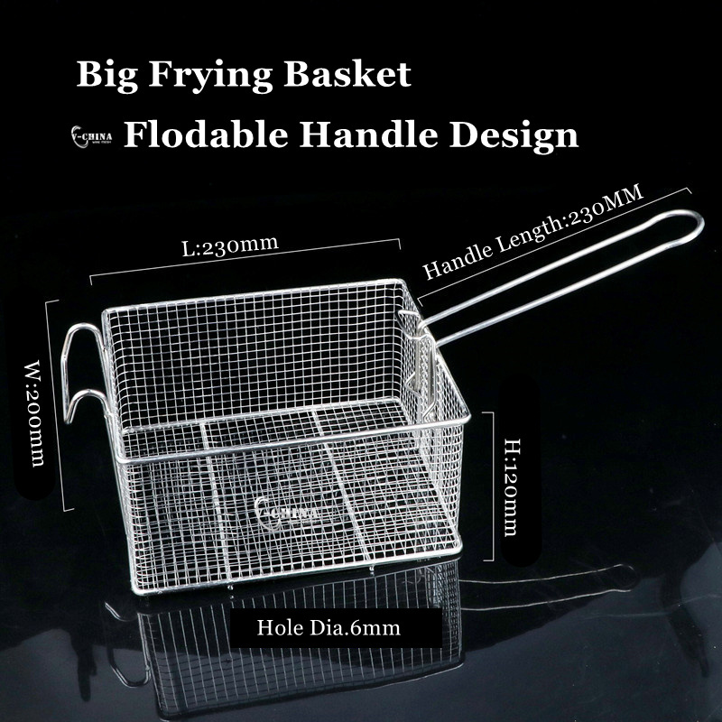 Baskets Fryer Serving French Fries Chips Fry Strainer Mini Chip Basket