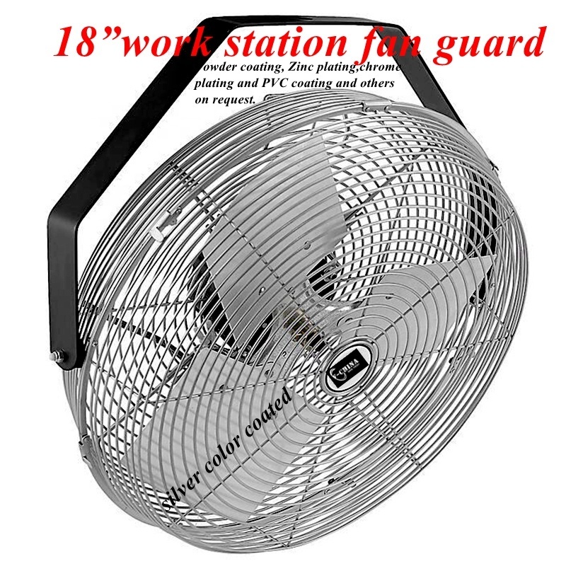 High Quality Finger Air Conditioner Grill Ral9010 Pvc Coated Grid Wire Griglia Custom Steel Fan Guard