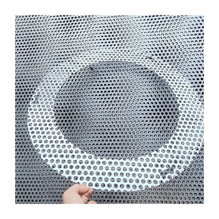 Corrosion-Resistant Micro Hole Perforated Sheet Metal Screen Ultra-Fine Small Punched Mesh Microperforated Aluminum Plate