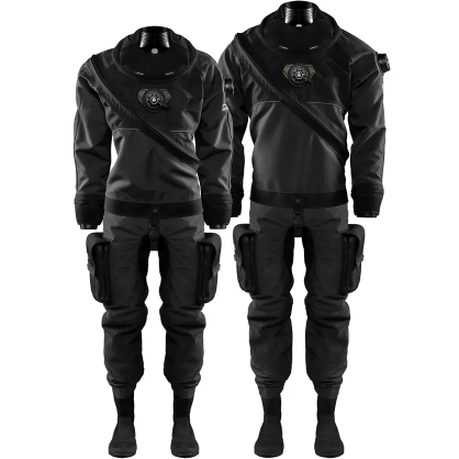 Chinese Manufacture hot sale scuba diving drysuits waterproof Deeping diving suit Dry Suit With Boots