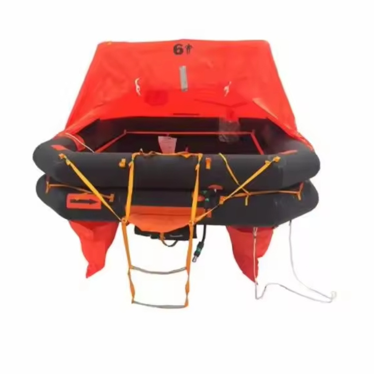 10-12 Person Marine Throwing Self Righting Inflatable Life Raft