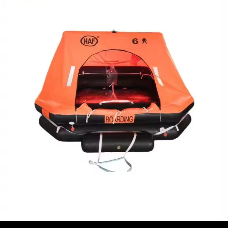 10-12 Person Marine Throwing Self Righting Inflatable Life Raft