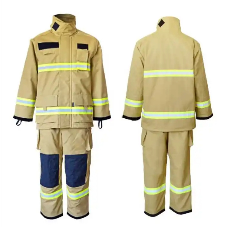 Factory Firefighter Fireman Aramid cloth Fire use Jacket with Pants