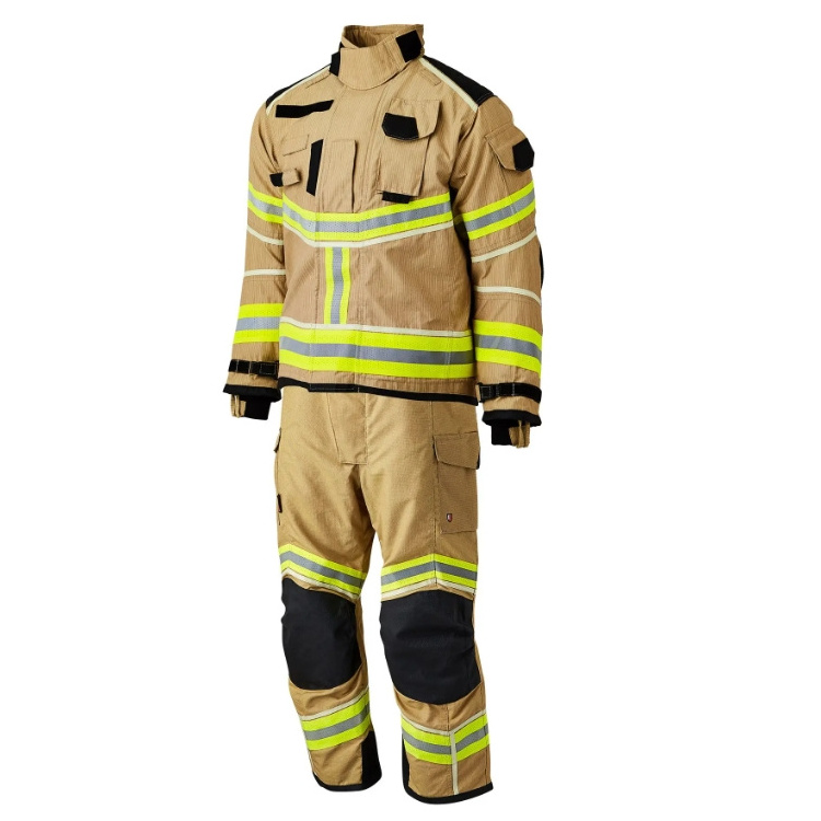 Factory Firefighter Fireman Aramid cloth Fire use Jacket with Pants