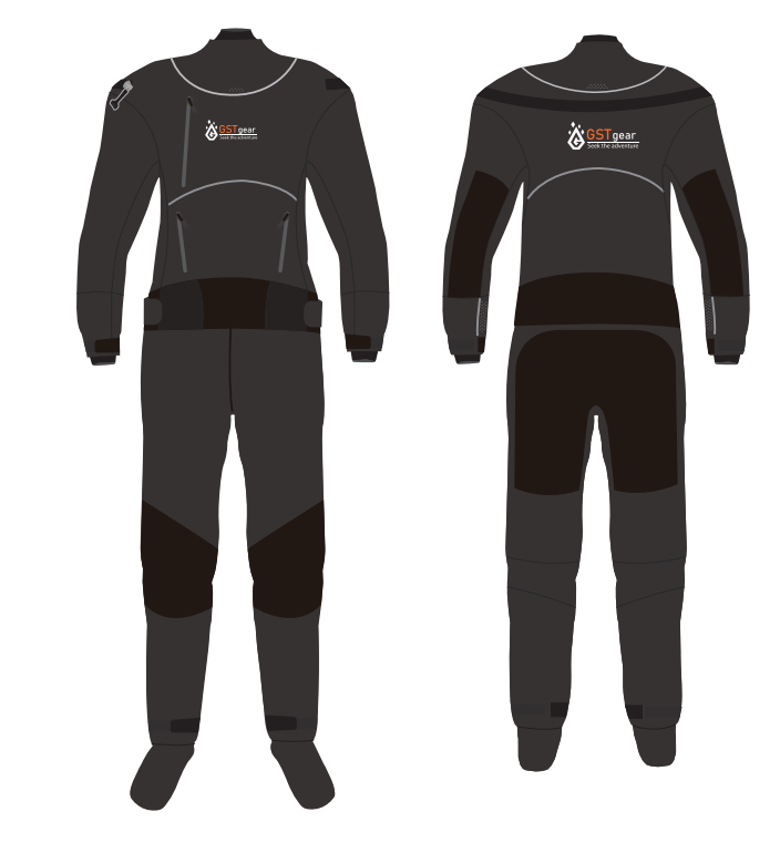 Chinese Manufacture hot sale scuba diving drysuits waterproof Deeping diving suit Dry Suit With Boots