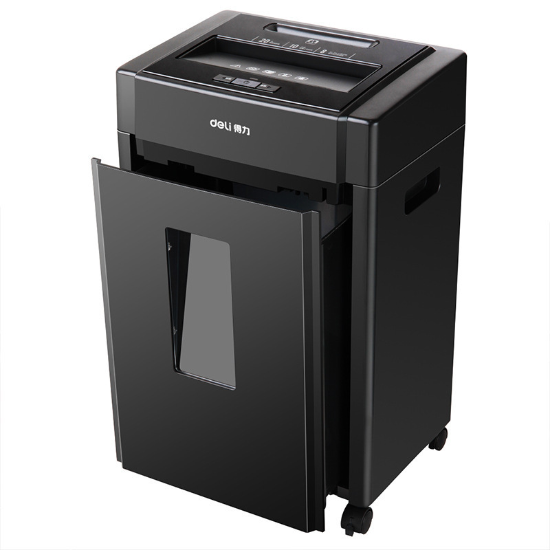 Deli 9904 Paper Document Disc Credit Shredder Deli Paper Shredder Silent Shredding Machine