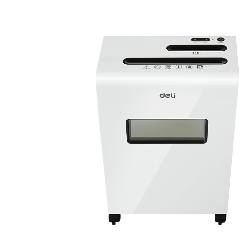 Deli Electric Special Field Of Job Office Cd Card Paper Shredder Machine Auto Feeding Shredder