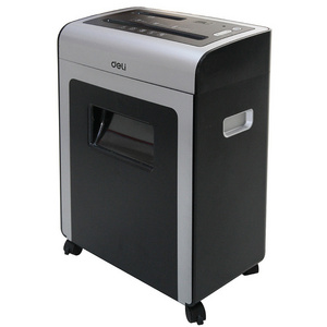 Deli 9915 High Quality Auto Feeding Paper Shredder Easy Operation For Office Use Document A4 Paper Shredding Machine