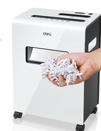 Deli Electric Special Field Of Job Office Cd Card Paper Shredder Machine Auto Feeding Shredder