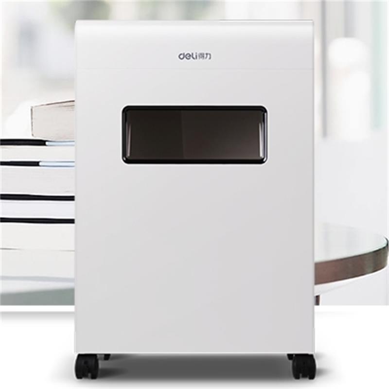 Deli Electric Special Field Of Job Office Cd Card Paper Shredder Machine Auto Feeding Shredder