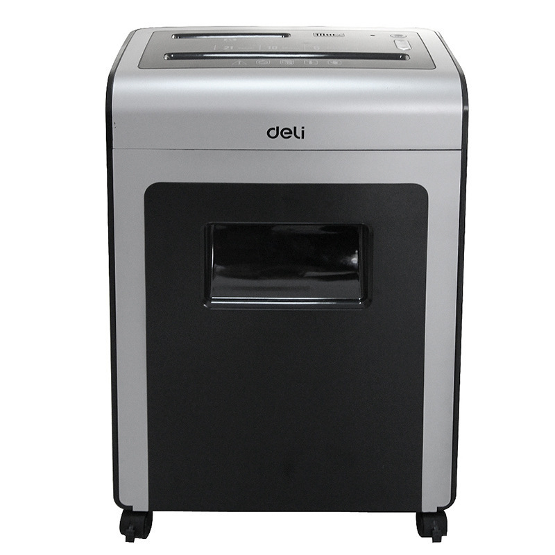 Deli 9915 High Quality Auto Feeding Paper Shredder Easy Operation For Office Use Document A4 Paper Shredding Machine