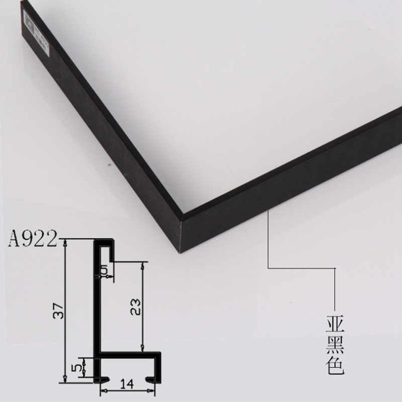 Snap frame A0 A1 A2 A3 A4 and customized sizes aluminum picture frame