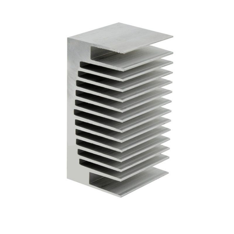 Custom Processing Top Quality Extruded Profile Flexible Aluminium Heat Sink