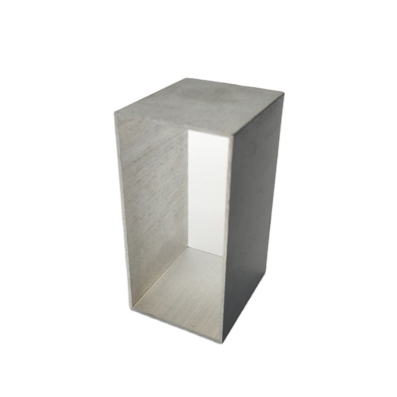 5083 Aluminium Alloy Profile Aluminum 6061 7075 6063 Tube Rectangular Square Pipe Size 100x100mm 120x30mm 100x60mm 200x80mm