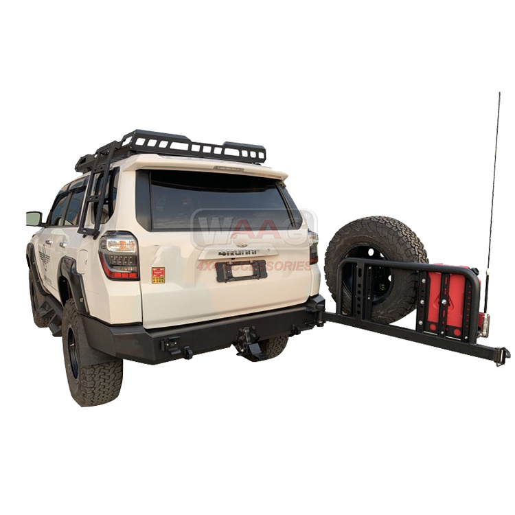 High Quality Off Road Accessories Spare Tire Holder Carrier Rack For Toyota 4Runner 2018