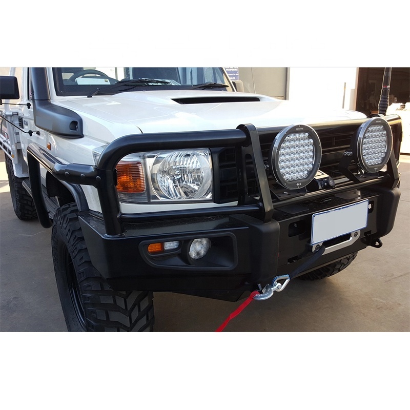 Factory Sale 4x4 Accessories Front Bumper Bull Bar For Toyota Land Cruiser FJ 79 FJ 76 FJ78 Series