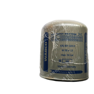 Daf Demag Evobus Wabco Air Filter Cartridge for Brake Valve System Aluminum Medium Premium Original Quality Daf 0em1329548 1PCS