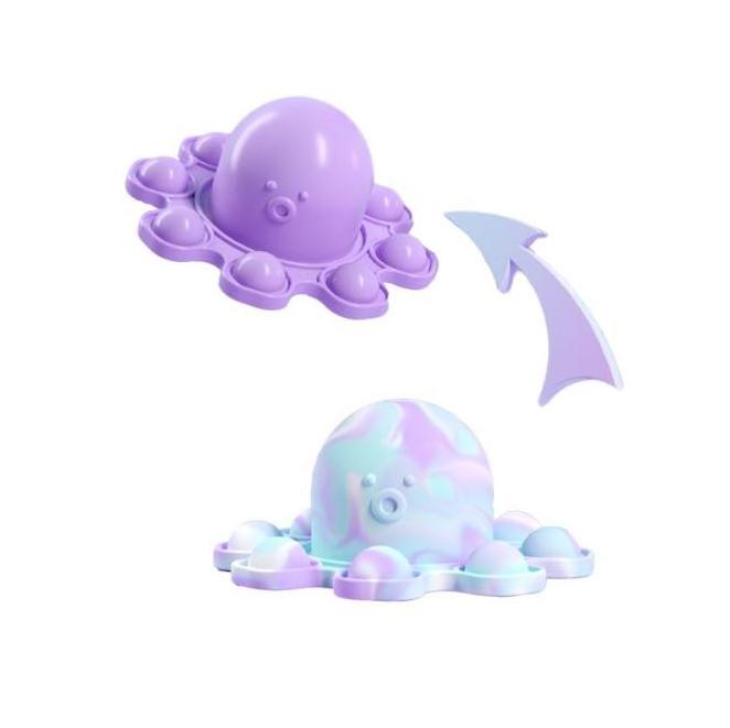 Hot selling  Silicone new design cute pop jellyfish parent child game toys cute pop bubble relieve Stress Fidgeting bubble Toys