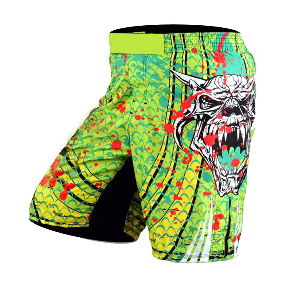 2024 Wholesale Best Supplier Lightweight Elastic Waist Men MMA Shorts Premium Quality Custom Size Men MMA Shorts OEM