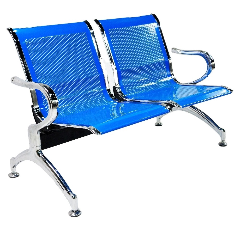 Two-seater furniture cheap public waiting chair hospital chairs barber shop waiting chairs