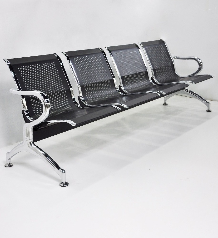 Low Price 4-Seater Public Hall Station Chair Hospital Seat Airport Waiting Room Waiting Chair