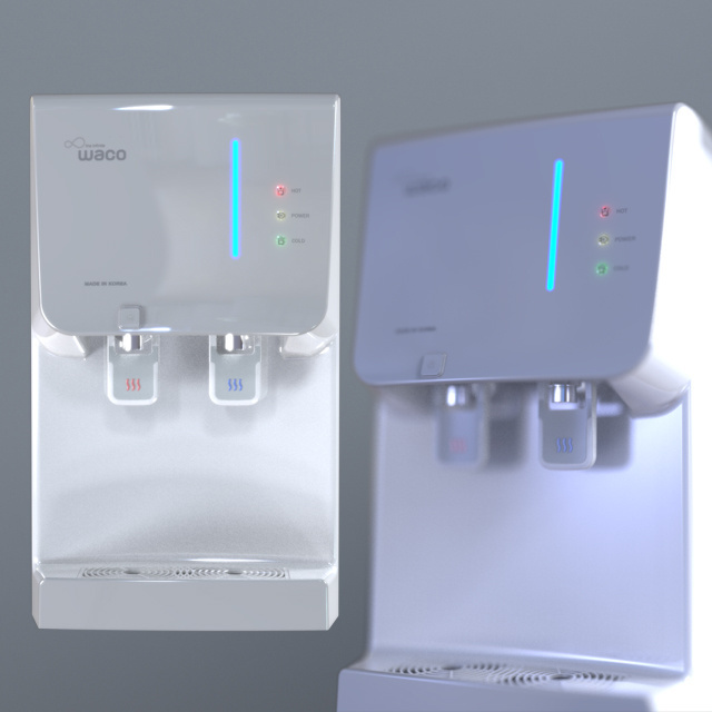 POU Water Cooler, Desktop Hot and Cold Water Purifier, Water Dispenser Optional Inline Filter System, GW