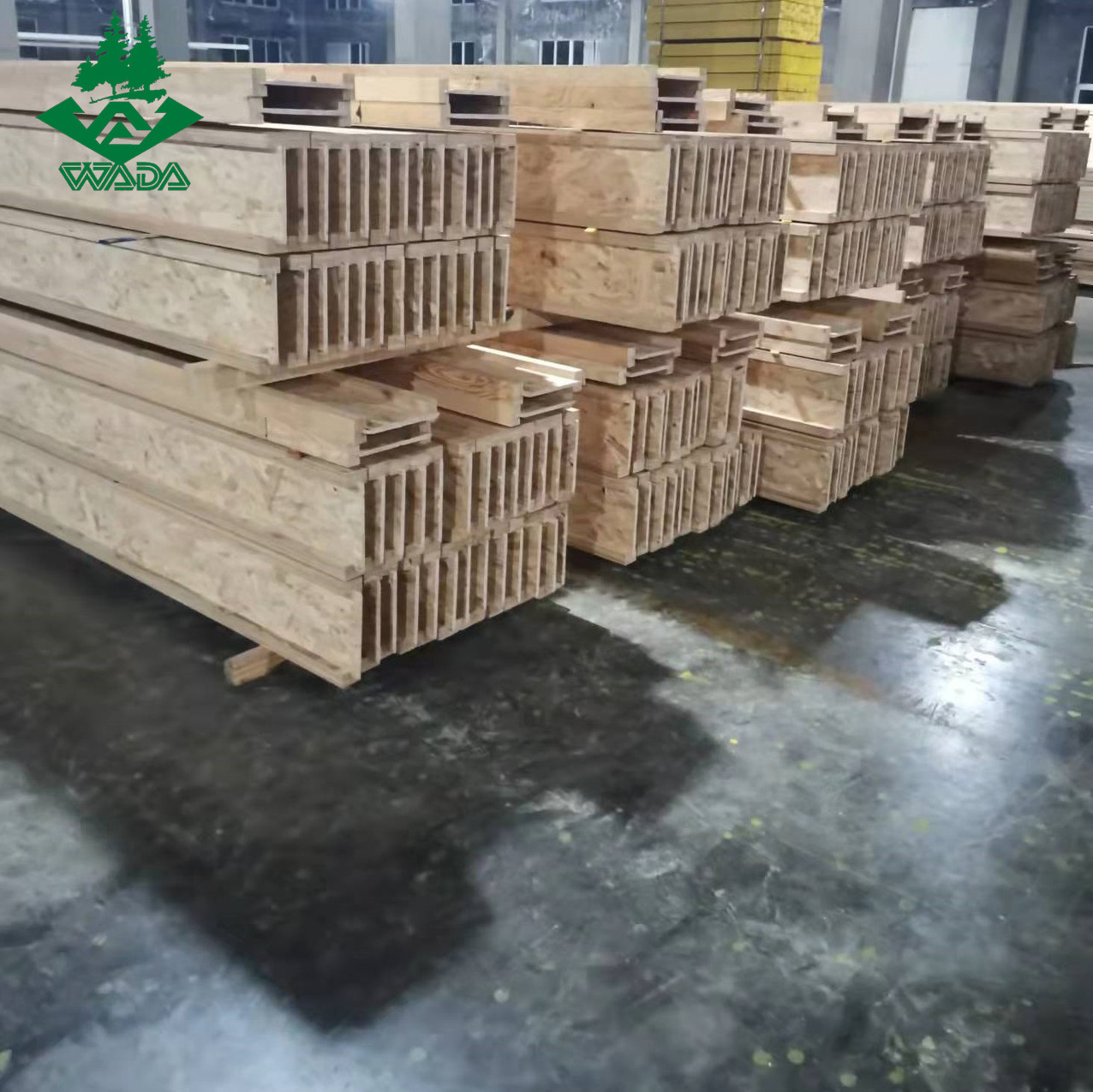 Wada High Quality Waterproof wood beam pine LVL I joist for construction