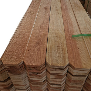 Japanese cedar wooden pickets fence barrier fencing picket in Outdoor