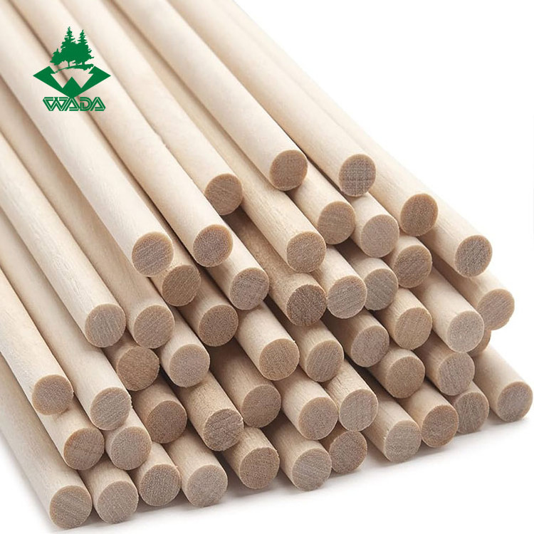 Furniture Parts LVL Round Wooden Stick Unpainted Dowel for Broom