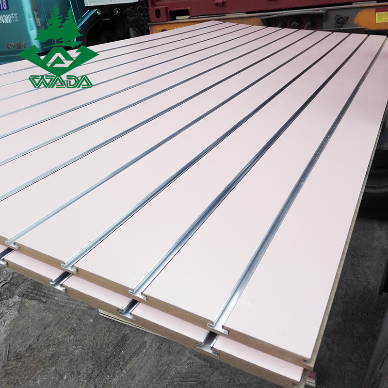 18mm white melamine faced MDF for furniture wood veneer mdf board