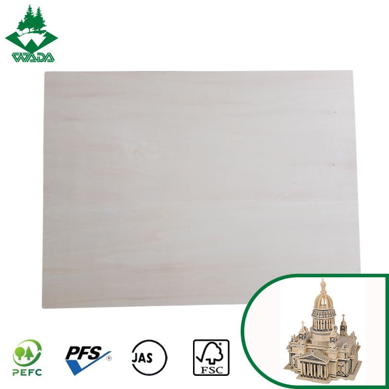 3mm bulk plywood sheet for laser cutting baltic chinese birch plywood 2mm basswood plywood panel