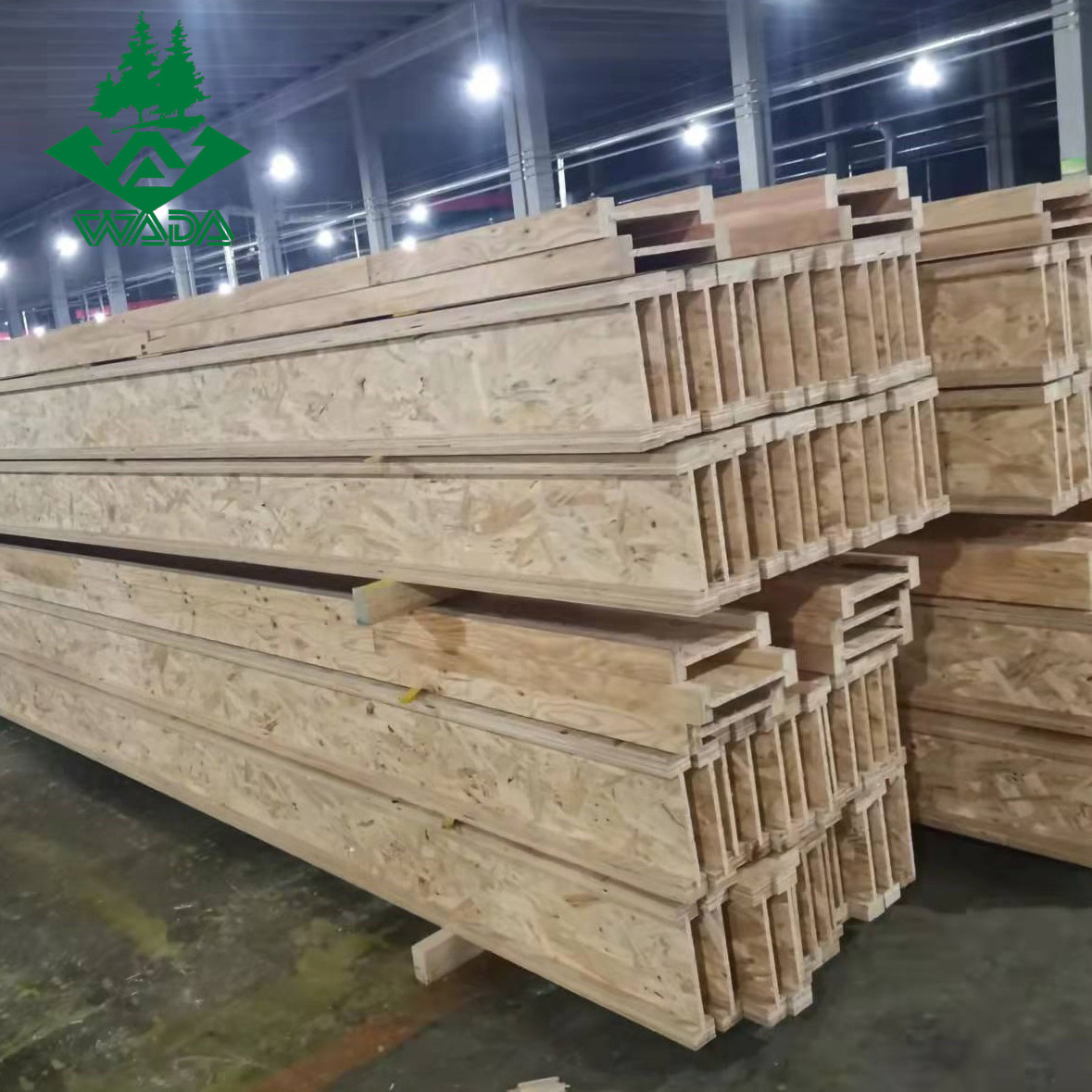 Wada High Quality Waterproof wood beam pine LVL I joist for construction