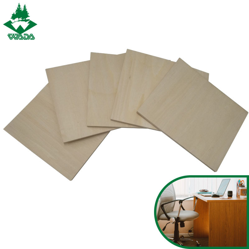 1.5 mm 2.5 mm 3 mm 5 mm Thin Sheets for Laser Cutting Plywood Basswood Sheet