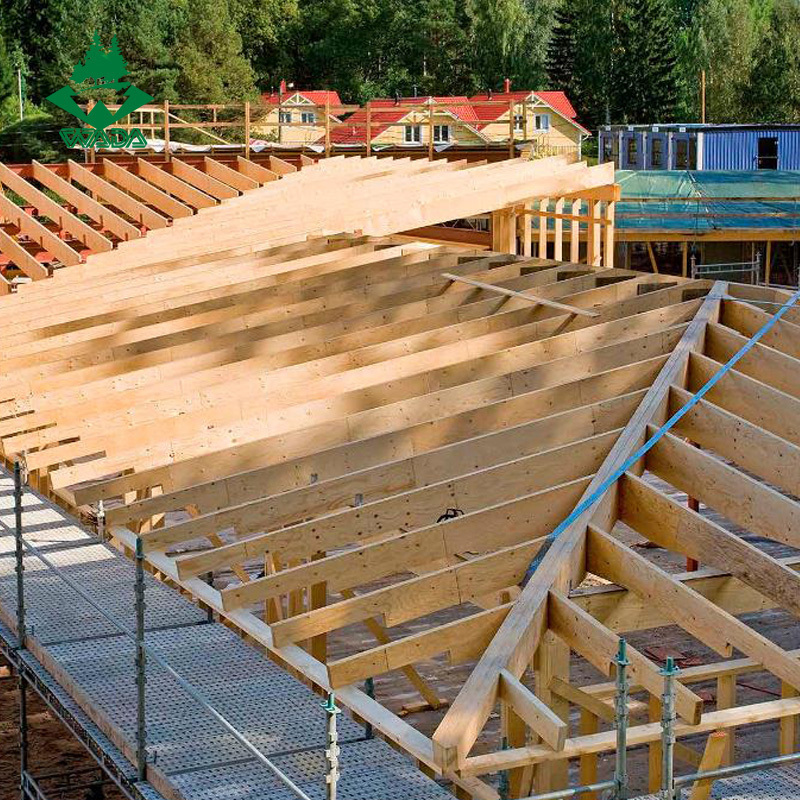 Wholesale High Quality Building Materials Wood Beams Glulam Logs For Houses