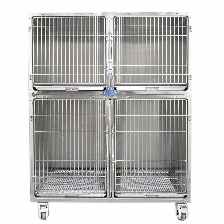 Veterinary cage 304 Veterinary Equipment Vet Dog Cat Animal Pet Cages