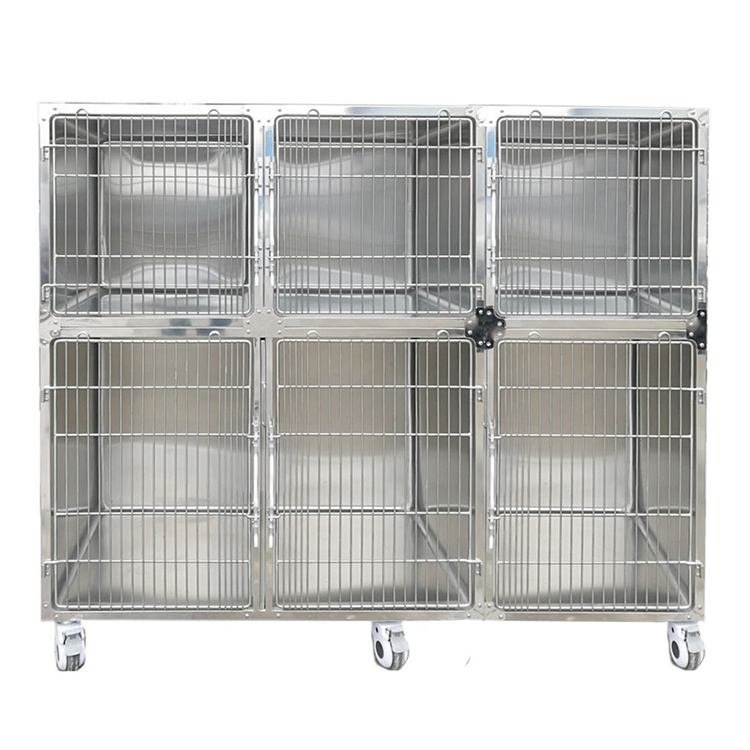 Veterinary cage 304 Veterinary Equipment Vet Dog Cat Animal Pet Cages