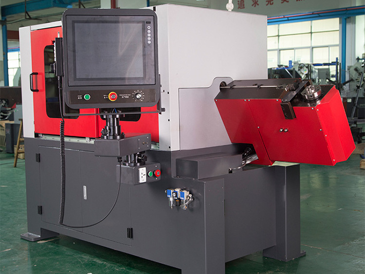 High Quality 3 Axis Single Head Compact 3D CNC Wire Bending Machine