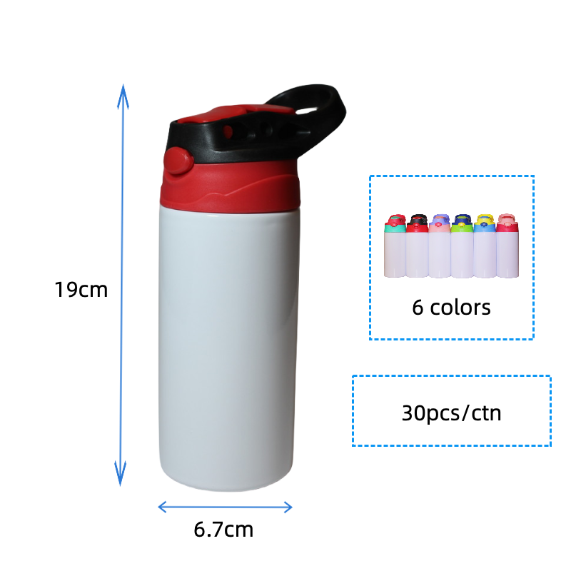 12oz Stainless Steel Blanks Insulated kids Sublimation Tumbler 12oz Straight kids water bottle Tumblers For School Kids