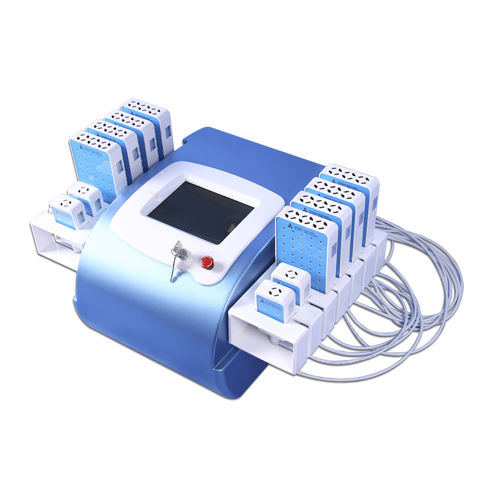 Effective Portable 5D Lipo Pad 660nm 980nm Weight loss Lipolaser Body Shape Low Intensity diode laser slimming Machine