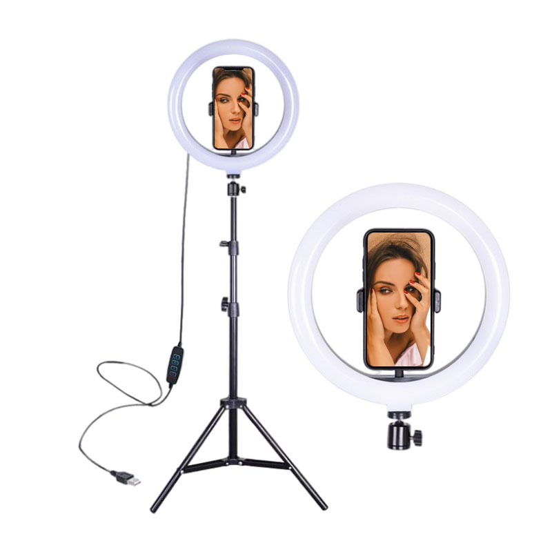 Lighting 33CM 3200K-5600K Dimmable  With 160cm Stand Camera Flash 12-inch Studio Ring Lights Photography Light For Live Stream