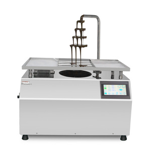 Multifunctional Automatic Industrial Continuous Mini Small Coating Price Melt Chocolate Temper Machine